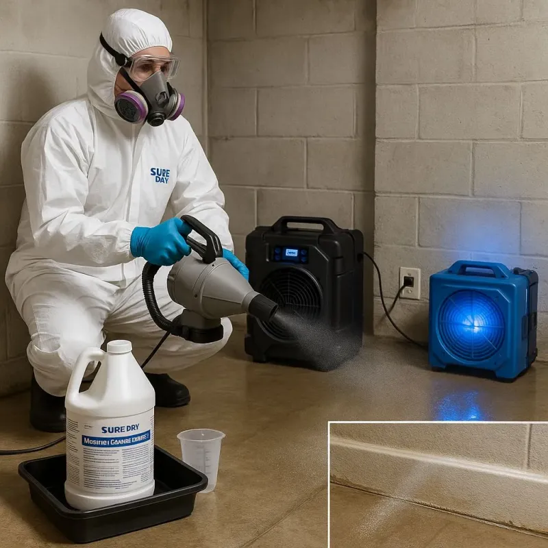 Sanitization and Odor Removal process in Lauderdale County, MS