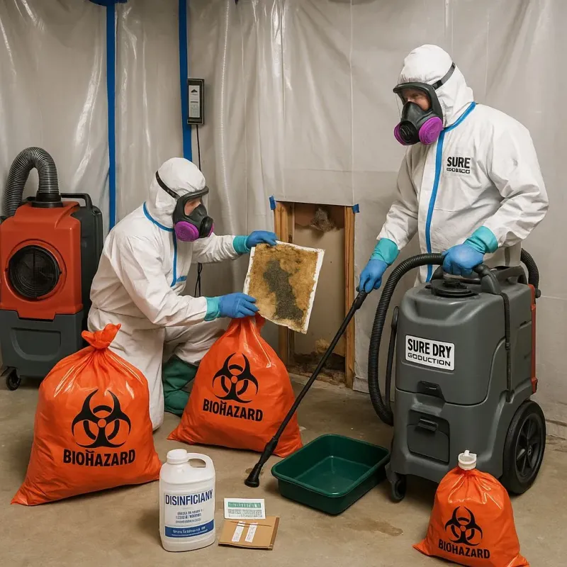 Contaminated Water Handling Protocols process in Lauderdale County, MS